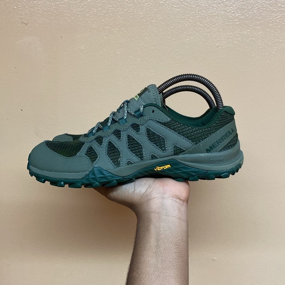 Merrell Vibram Siren 3 Aerosport Trail Running Sneakers “Dark Sage Green” - Picture 3 of 17